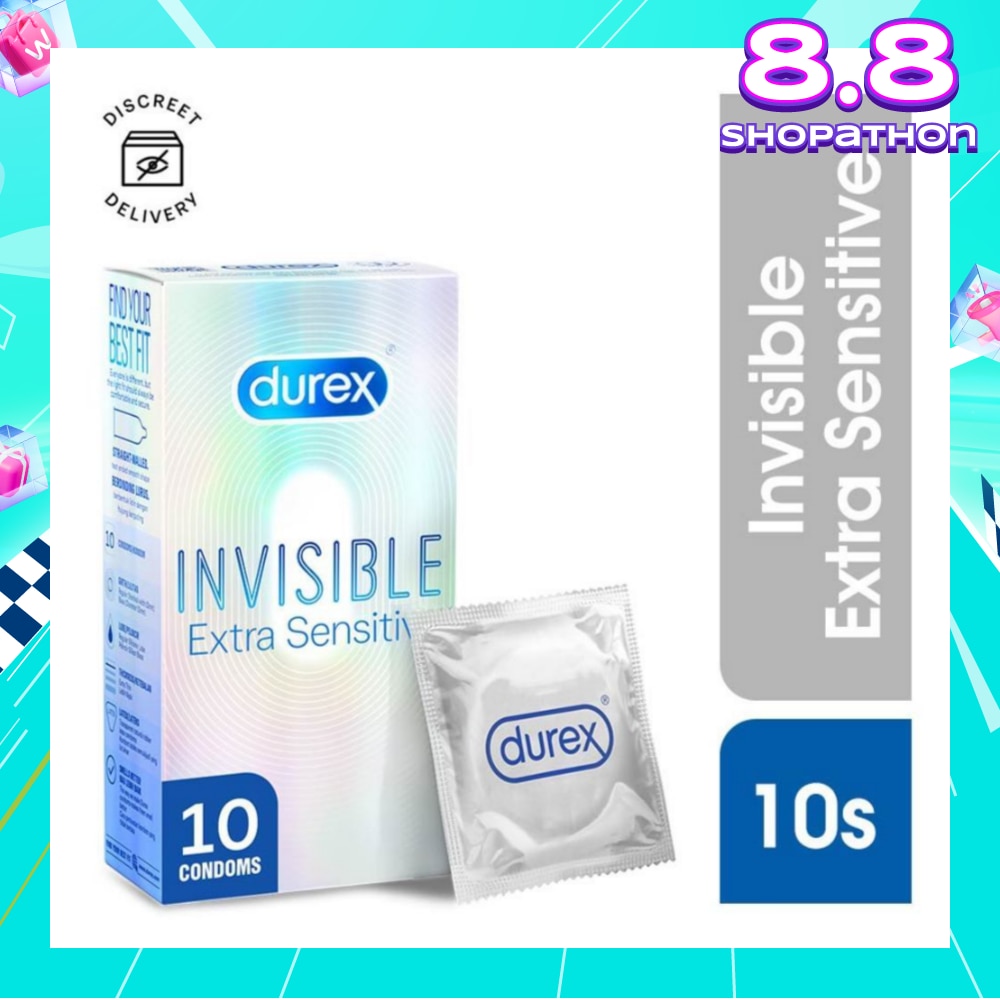 Invisible Extra Sensitive Condoms 10s