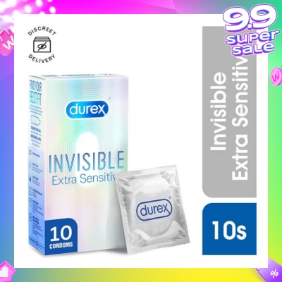 DUREX Invisible Extra Sensitive Condoms 10s