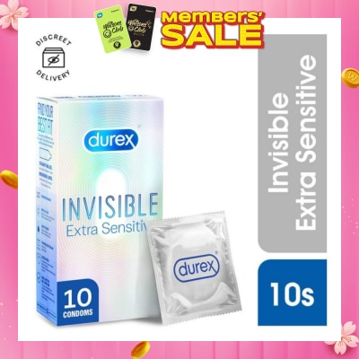 DUREX Invisible Extra Sensitive Condoms 10s