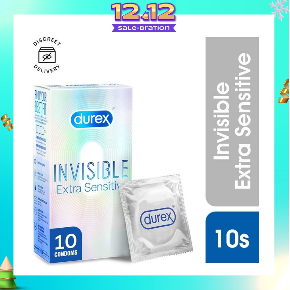Invisible Extra Sensitive Condoms 10s