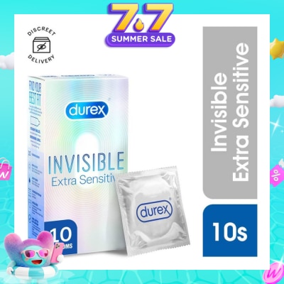 DUREX - Invisible Extra Sensitive Condoms 10s