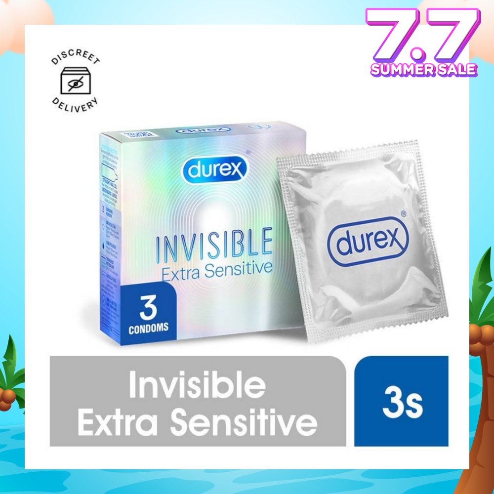 Invisible Extra Sensitive Condoms 3s