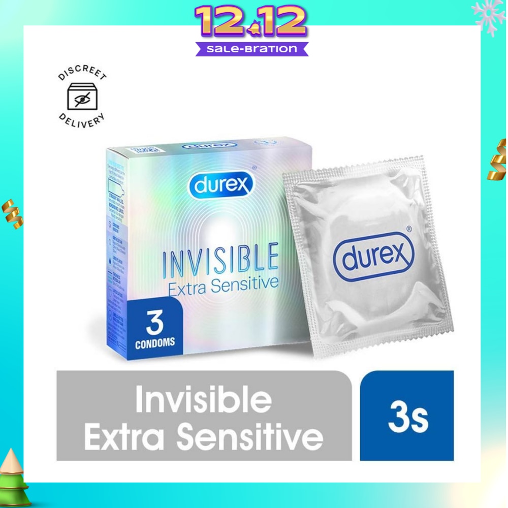 Invisible Extra Sensitive Condoms 3s