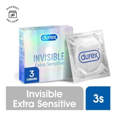 DUREX Invisible Extra Sensitive Condoms 3s