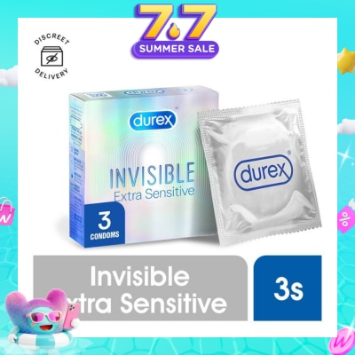DUREX - Invisible Extra Sensitive Condoms 3s