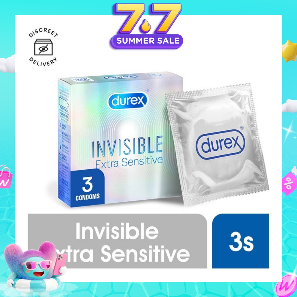 Invisible Extra Sensitive Condoms 3s