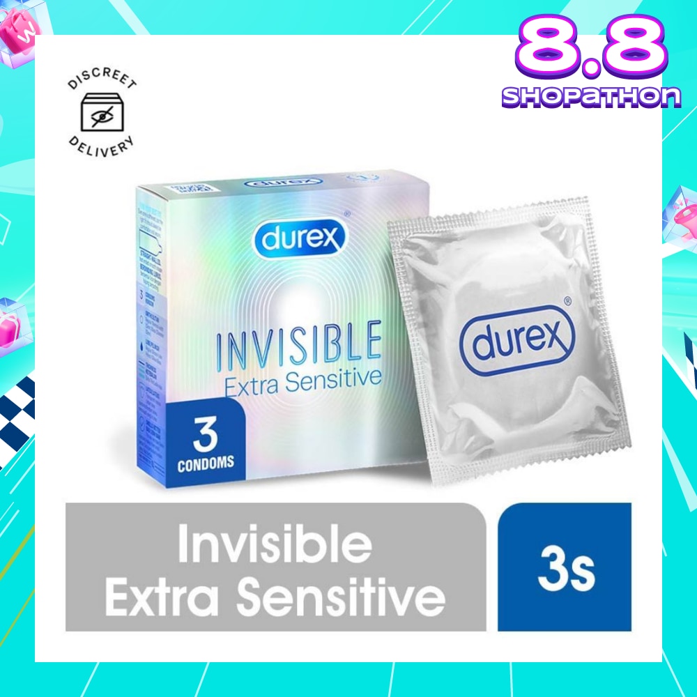Invisible Extra Sensitive Condoms 3s