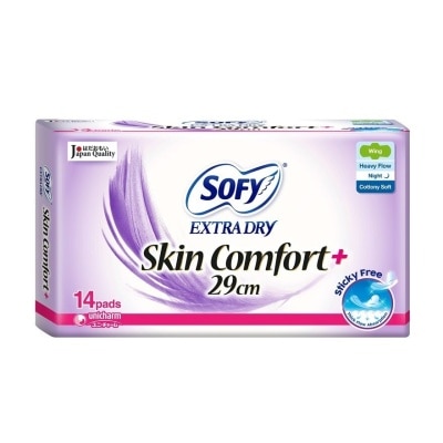 SOFY Extra Dry Night Slim Wing 29cm 14s