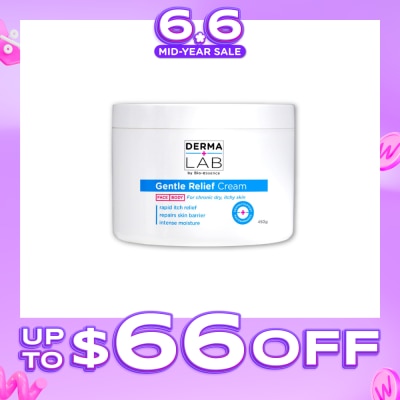 DERMA LAB - Gentle Relief Cream (For Chronic Dry Itchy Skin) 450g