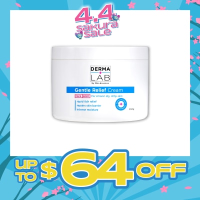 DERMA LAB - Gentle Relief Cream (For Chronic Dry Itchy Skin) 450g