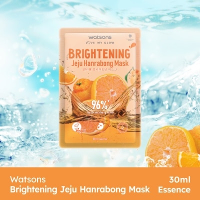 WATSONS - Brightening Jeju Hanrabong Face Mask 30ml x 1s