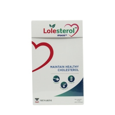 LOLESTEROL - fPS400 Maintain Healthy Cholesterol Supplement Sachet 10.5ml x 30s