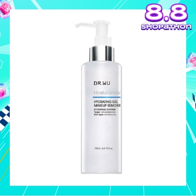DR. WU Hyalucomplex Hydrating Gel Makeup Remover (Suitable for Normal to Dry Skin) 200ml