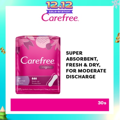 CAREFREE Carefree Original Shower Fresh Panty Liners 30s