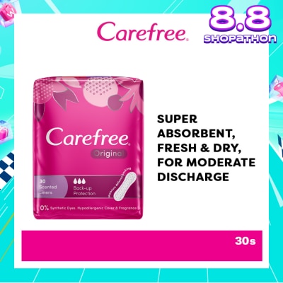 CAREFREE Carefree Original Shower Fresh Panty Liners 30s
