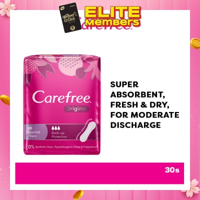 CAREFREE Carefree Original Shower Fresh Panty Liners 30s