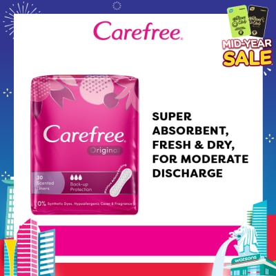 CAREFREE Carefree Original Shower Fresh Panty Liners 30s