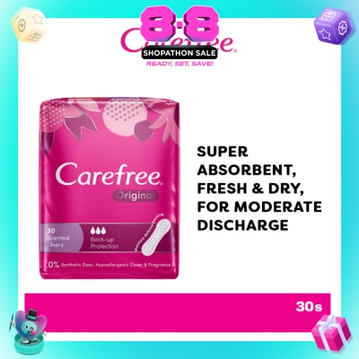 CAREFREE - Carefree Original Shower Fresh Panty Liners 30s