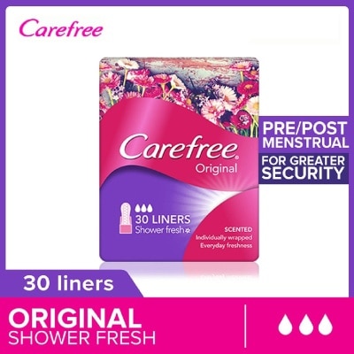 CAREFREE Carefree Original Shower Fresh Panty Liners 30s