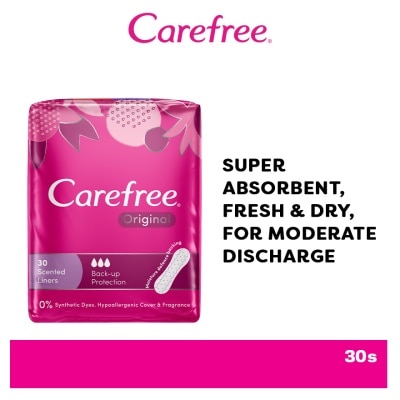 CAREFREE Carefree Original Shower Fresh Panty Liners 30s