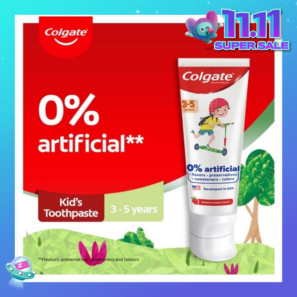 Kids Floride Free Toothpaste 80g (From 3-5 Years)