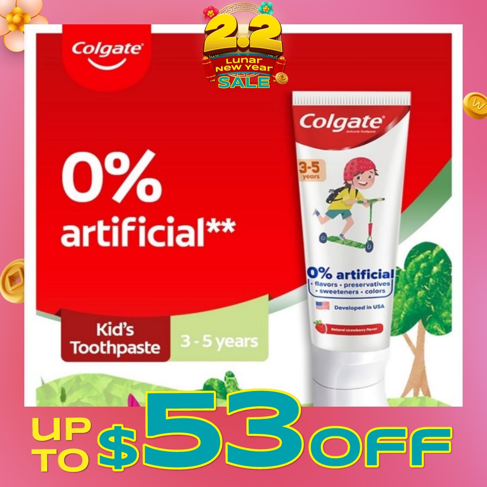 Kids Floride Free Toothpaste 80g (From 3-5 Years)