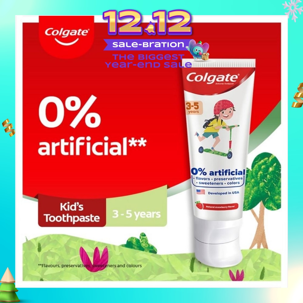 Kids Floride Free Toothpaste 80g (From 3-5 Years)