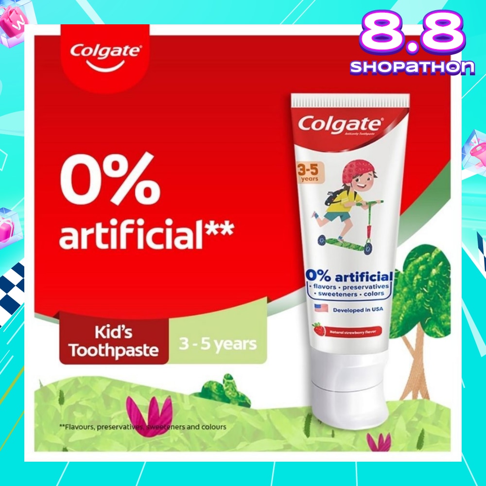 Kids Floride Free Toothpaste 80g (From 3-5 Years)