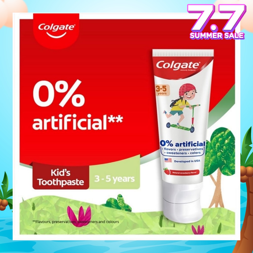 Kids Floride Free Toothpaste 80g (From 3-5 Years)