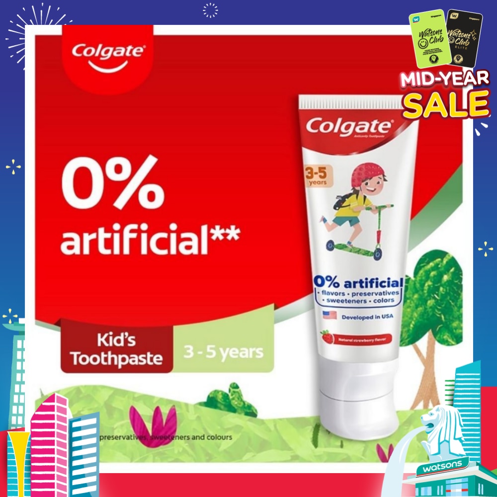 Kids Floride Free Toothpaste 80g (From 3-5 Years)