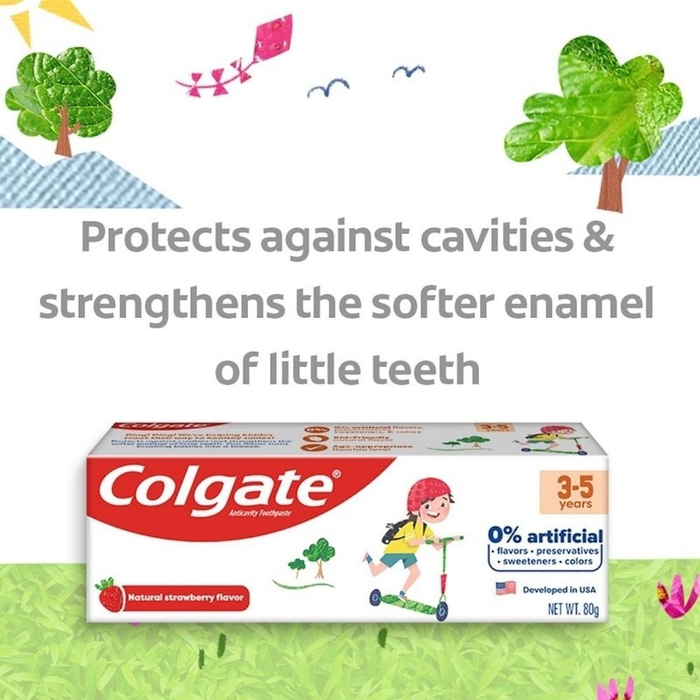 Kids Floride Free Toothpaste 80g (From 3-5 Years)