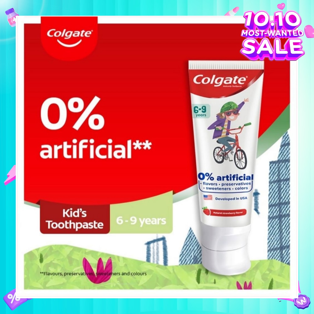Kids Floride Free Toothpaste 80g (From 6-9 Years)