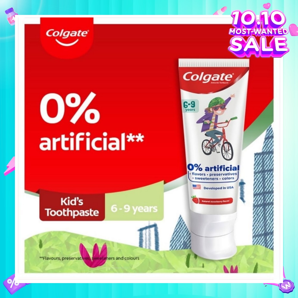 Kids Floride Free Toothpaste 80g (From 6-9 Years)