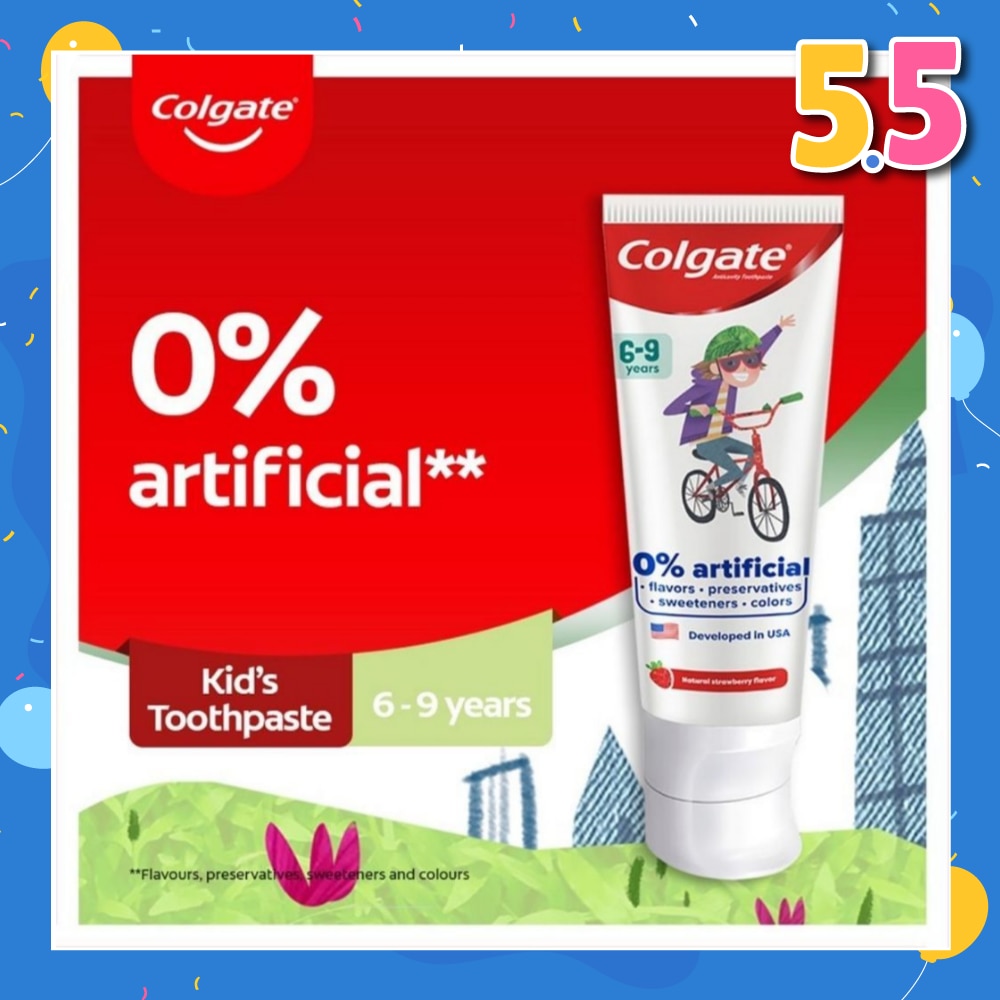 Kids Floride Free Toothpaste 80g (From 6-9 Years)