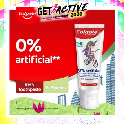 COLGATE - Kids Floride Free Toothpaste 80g (From 6-9 Years) image