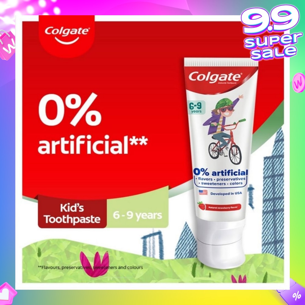 Kids Floride Free Toothpaste 80g (From 6-9 Years)
