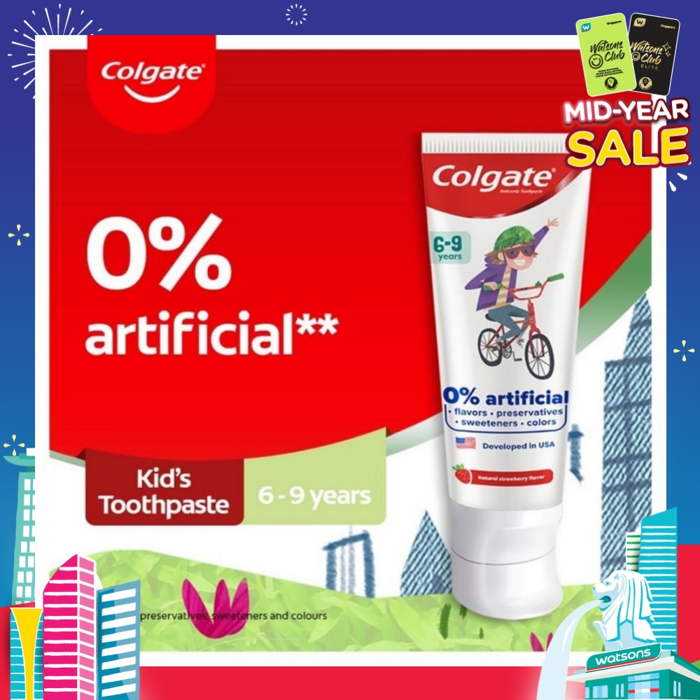 Kids Floride Free Toothpaste 80g (From 6-9 Years)