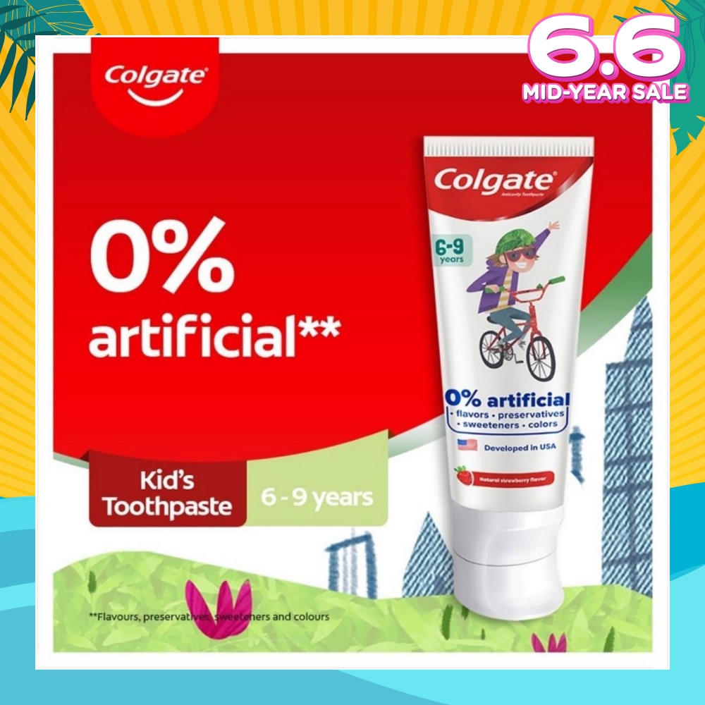 Kids Floride Free Toothpaste 80g (From 6-9 Years)