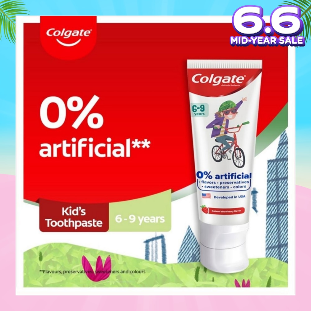 Kids Floride Free Toothpaste 80g (From 6-9 Years)