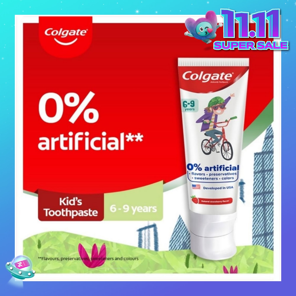 Kids Floride Free Toothpaste 80g (From 6-9 Years)