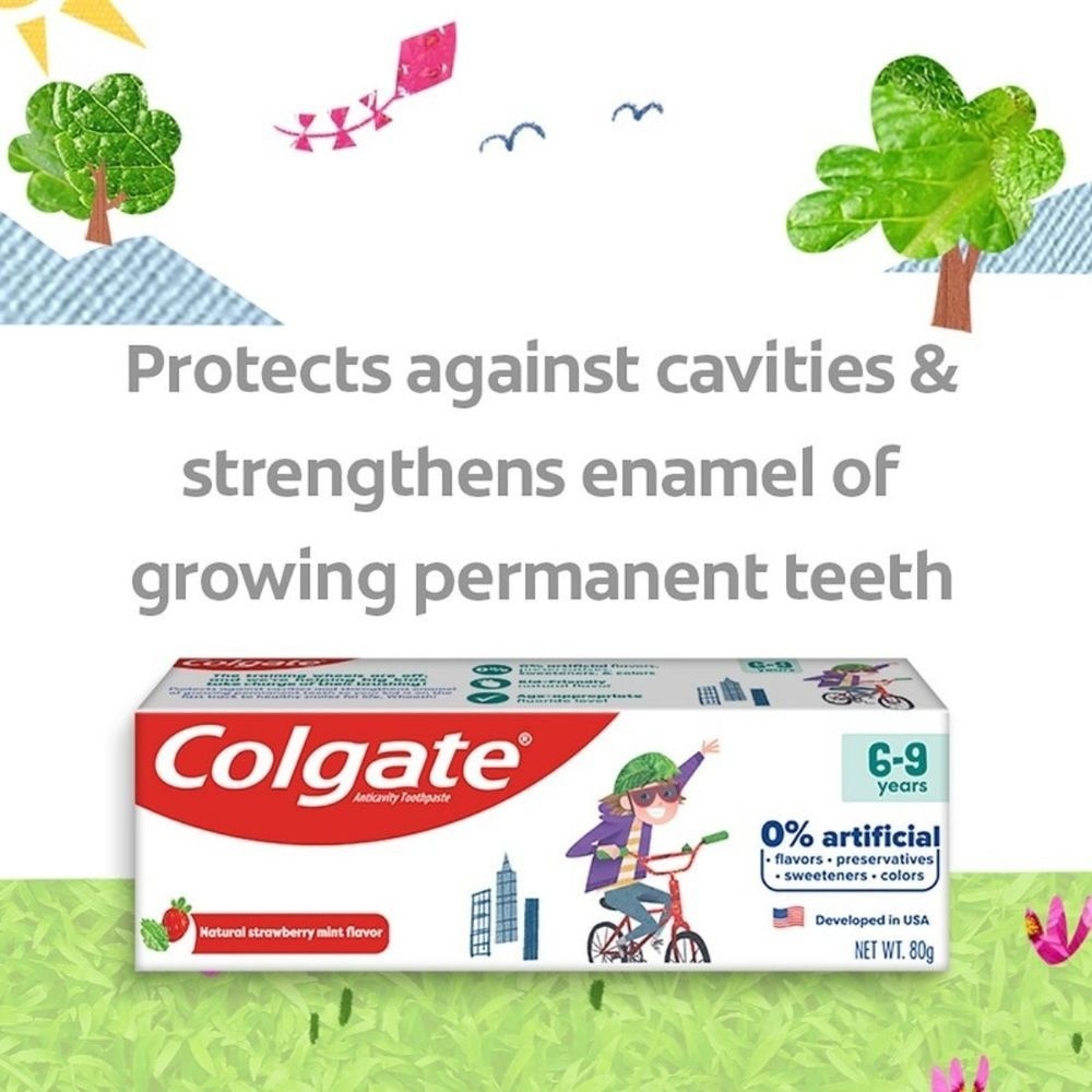 Kids Floride Free Toothpaste 80g (From 6-9 Years)