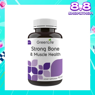 GREENLIFE Strong Bone & Muscle Health Veggie Capsule (Support Bone & Muscle Maintenance & Development) 90s
