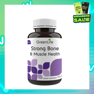 GREENLIFE Strong Bone & Muscle Health Veggie Capsule (Support Bone & Muscle Maintenance & Development) 90s