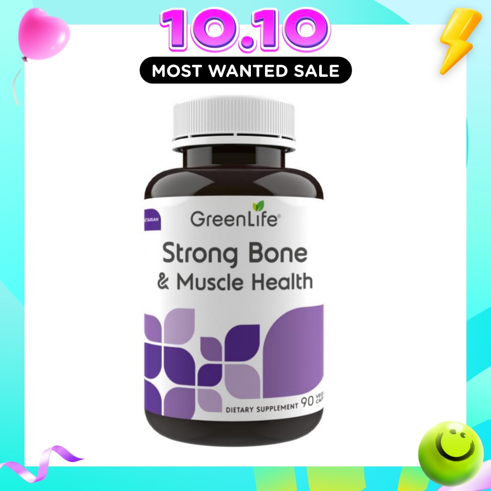 Strong Bone & Muscle Health Veggie Capsule (Support Bone & Muscle Maintenance & Development) 90s image