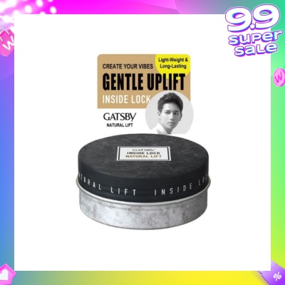 GATSBY Inside Lock Natural Lift Wax 75g