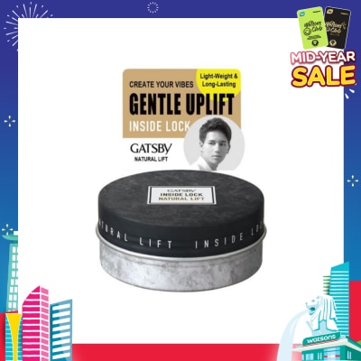 GATSBY Inside Lock Natural Lift Wax 75g