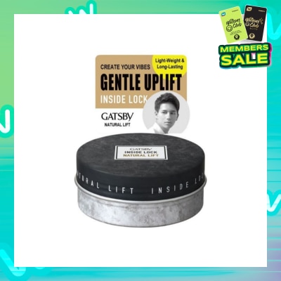 GATSBY Inside Lock Natural Lift Wax 75g