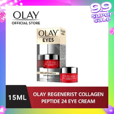 OLAY Regenerist Collagen Peptide 24 Eye Cream (Instantly Plumps Visibly Firms & Smoothens Fine Lines) 15ml