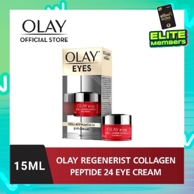 OLAY Regenerist Collagen Peptide 24 Eye Cream (Instantly Plumps Visibly Firms & Smoothens Fine Lines) 15ml