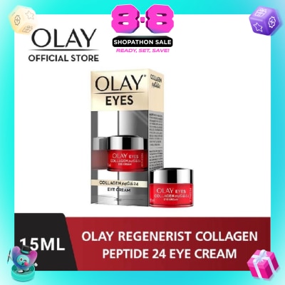 OLAY - Regenerist Collagen Peptide 24 Eye Cream (Instantly Plumps Visibly Firms & Smoothens Fine Lines) 15ml